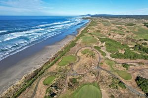 Bandon Dunes 6th Tee Aerial